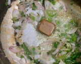 A picture of step 2 of Spring onion rice (easy and quick recipe).