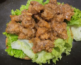 Foto del paso 4 de la receta: Sándwich de carne bbq y queso🥙🍔🥯