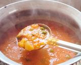 A picture of step 3 of Onion Pav Bhaji.