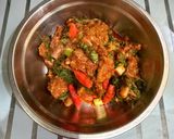 Foto langkah ke 9 dari resep Nasi Bakar Daging Rica Rica Kemangi.