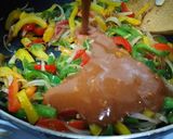 A picture of step 9 of Beef stir fry.