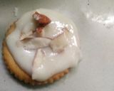 A picture of step 1 of Milkmaid cookies.