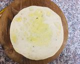 A picture of step 15 of Puran Poli or Gari Rotli.