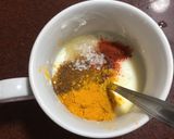 A picture of step 3 of Curd Fish.