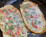 A picture of step 5 of Omelette Bread.