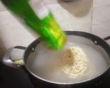A picture of step 1 of Vegetable noodles.