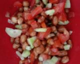 A picture of step 3 of Peanut Chaat.