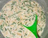 Foto langkah ke 2 dari resep Peyek Udang Rebon Daun Kucai.