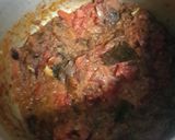 A picture of step 4 of Chole Pulao.