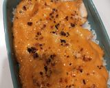 A picture of step 6 of Easy and Simple Salmon Mentai (without blowtorch).