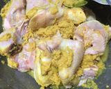 Foto langkah ke 3 dari resep Ayam ungkep lengkuas.