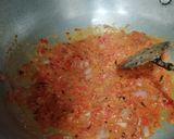 A picture of step 7 of Bread Masala Upma.