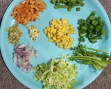 মানচাও স্যুপ (man chow soup recipe in Bengali) রেসিপির ধাপ 1 ছবি