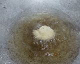 A picture of step 1 of Methi daal.