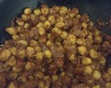 A picture of step 5 of Tawa Chole.