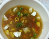 A picture of step 6 of Sweet Corn Mix Vegetable Soup.