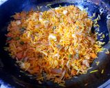 A picture of step 8 of Vegetable pulao.