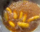 Gambar langkah 3 resipi Bubur Pisang Bersagu.