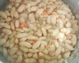 Foto del paso 4 de la receta: Puré de judías blancas con jamón de pato