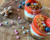 Une image de l'étape 4 de VERRINES FRAISES Spéculoos 🍓.