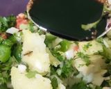 A picture of step 3 of Veg bread cutlets in heart shape.
