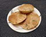 धनिया पूरी (dhaniya poori recipe in Hindi) रेसिपी चरण 4 फोटो