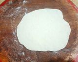 A picture of step 3 of Plain Poori/ Plain Puff Pastry😊.