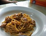 Foto langkah ke 9 dari resep Spaghetti Bolognese Ayam.