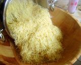 Une image de l'étape 4 de Rachta au poulet (sauce blanche),cuisine algérienne.