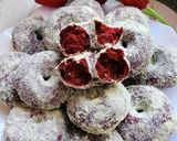 Gambar langkah 11 resipi Donat Red Velvet Susu.