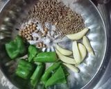 A picture of step 1 of Multi flour mix Thalipith.