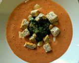 Foto del paso 1 de la receta: Crema de tomate al pesto!