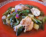 Foto del paso 12 de la receta: Pollo guisado con judías verdes a la aroma de tomillo limonero