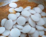 A picture of step 3 of Mutton Chakoli (rice flour).