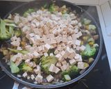 Foto del paso 5 de la receta: Fideos de cristal con verduras y tofu