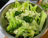 炒花椰菜的食譜步驟1照片