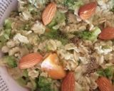 A picture of step 3 of Oatmeal soup#marathonchallenge#oatmeal.