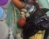Foto langkah ke 1 dari resep Tumis Bakso Buncis Jagung Jamur Kuping & Wortel.