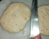 A picture of step 8 of Saanke mathri or khajuriya.