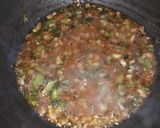 A picture of step 4 of Veg Manchurian.