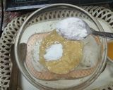 A picture of step 1 of Eggless Banana Walnut Cake.