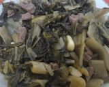 Foto langkah ke 3 dari resep Tumis Sayur Asin.