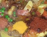 A picture of step 7 of Chargha biryani.