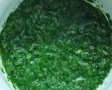 A picture of step 1 of Mint chicken masala.