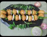A picture of step 8 of Ponganalu / Bonda.