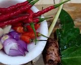 Foto langkah ke 3 dari resep Lodeh jantung pisang.