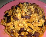 Foto langkah ke 5 dari resep Tempe Teri Terong sambal merah.