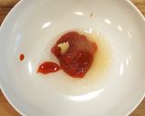 A picture of step 9 of Crispy Fried Tofu with Garlicky Soy Sauce & Chili Sweet and Sour Sauce.