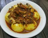 Foto langkah ke 4 dari resep Bumbu Bali Telur dg Shitake.