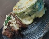 Foto del paso 8 de la receta: Tapa de asado marinada...timbal de arroz espinaca queso y ricota